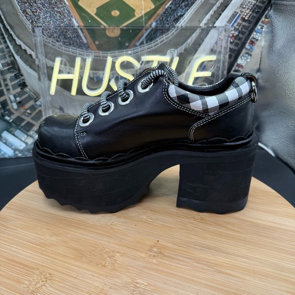 JOHN FLUEVOG FIZZY FLOWERY Y2K KAWAII GOTH GRUNGE PUNK PLATFORM WOMEN Sz 6 SHOES - Picture 10 of 16